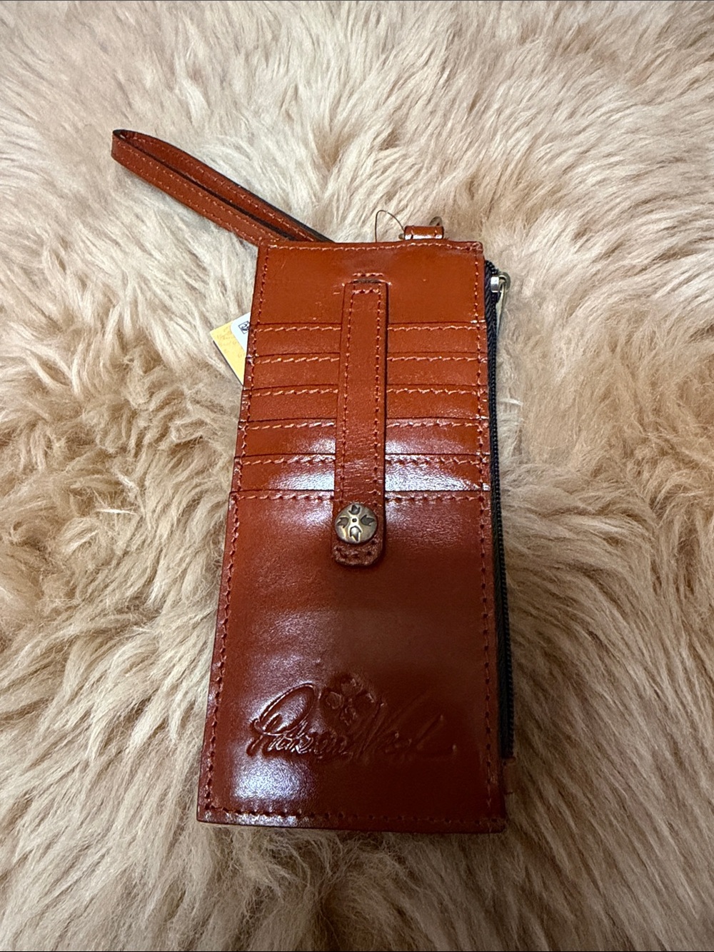 Patricia Nash Alanna Leather Credit Card Holder NWT